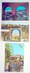 LOTE DE 3 POSTALES DE COLECCIÓN SIN USAR ***** GRANADA *** 3 POSTALES - Imagen 1 de 2