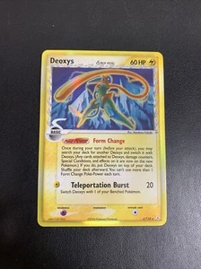 Deoxys - Pokemon Card - EX Holon Phantoms 6/110 - Rare Holo - NM - Picture 1 of 7
