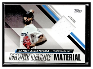 Sandy Alcantara - 2024 Topps Major League Material #MLMSA - Picture 1 of 2