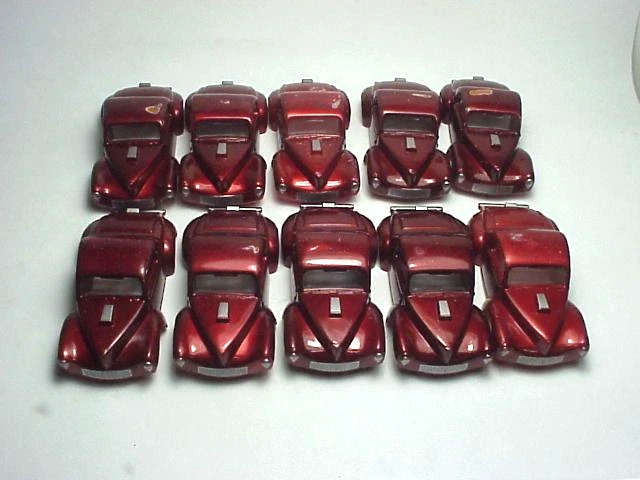 T-JET 10 CANDY RED WILLYS BLEM BODIES. BAD PAINT AND SCRATCHES - Image 1 of 1