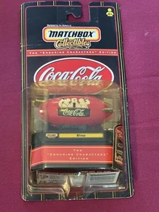 Streichholzschachtel Sammlerstücke Coca-Cola 1999 blimp mit Display Neu im Karton AUSGABEN - Bild 1 von 3