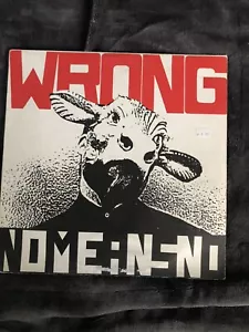 NoMeansNo - Wrong RARE! Early Pressing 1989 Alternative Tentacles Virus 77 - Bild 1 von 8