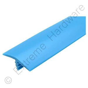 30 Fuß 3/4 Zoll 18 mm Babyblau T-Formteil Kunststoffkante Trim für Arcade Maschinenschrank - Bild 1 von 2