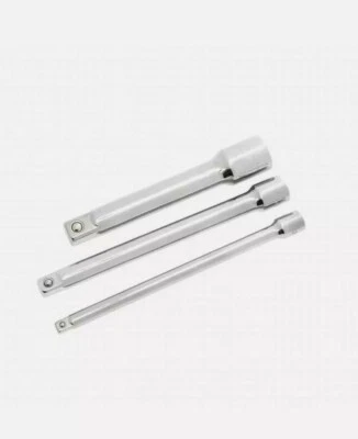 Husky Socket Extension Set Alloy Steel 1/4, 3/8, and 1/2 Inch Drive 3 Piece - Image 1 of 2