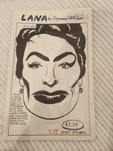 RAYMOND PETTIBON Rare Original Vintage Punk Zine LANA #279 - Picture 1 of 3