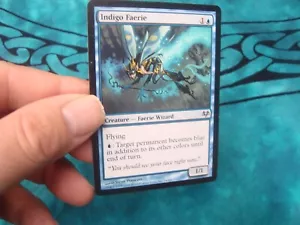 Indigo Faerie MTG - Picture 1 of 2