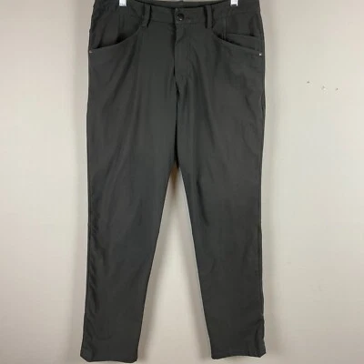 Pantalones ajustados Lululemon ABC para hombre 32x33 negros ajustados elásticos cremallera bolsillo golf Foto 1 de 4