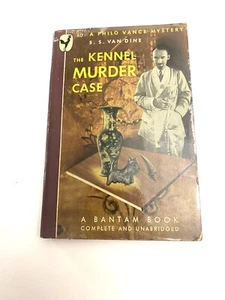 S S Van Dine / THE KENNEL MURDER CASE 1946 Paperback - Imagen 1 de 5
