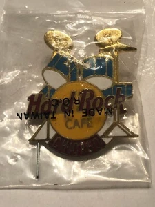 HARD ROCK CAFE - HRC - BLUE CHICAGO DRUM SET CHICAGO PIN - MESH BACK 3LT - Bild 1 von 3