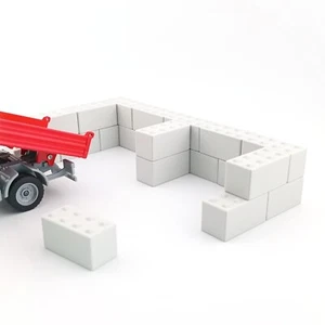 20 blocs béton lego 1/50 chantier camion vblock séparation industrielle btp - Zdjęcie 1 z 3