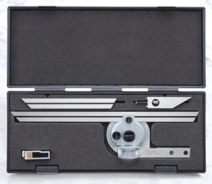 Mitutoyo 187-901-10 Universal Bevel Protractor Analog Angle Gauge Measuring tool - Picture 1 of 3