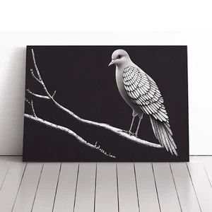 Immagine poster incorniciato su tela Alluring Dove Bird stampa arte da parete - Foto 1 di 5