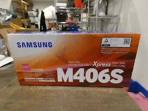 New OEM/Genuine Samsung CLT-M406S Magenta Cartridge CLP-36X CLX-330X C41X C46X - Picture 1 of 6