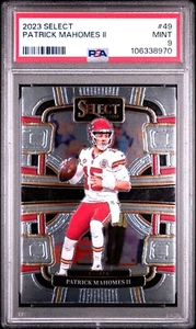 2023 PANINI SELECT #49 PATRICK MAHOMES II - PSA 9 - Mint - Picture 1 of 2