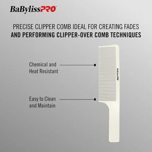 BARBERology 9 Inch Clipper Comb Professional Hair Styling - Picture 1 of 7