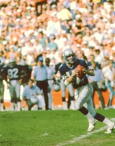 FOTO DAVE KRIEG SEATTLE SEAHAWKS SIN FIRMAR 8X10 - Imagen 1 de 1