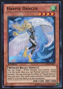 Yugioh Harpie Dancer LCJW-EN097 Ultra Rare 1st - VLP - Bild 1 von 2