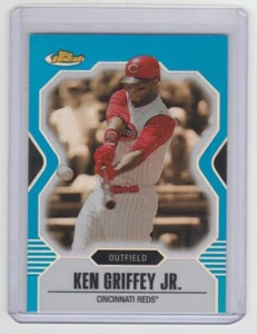 KEN GRIFFEY JR. Reds 2007 Topps Finest BLUE REFRACTOR #70 SP #169/399 SSP HOF - Picture 1 of 2
