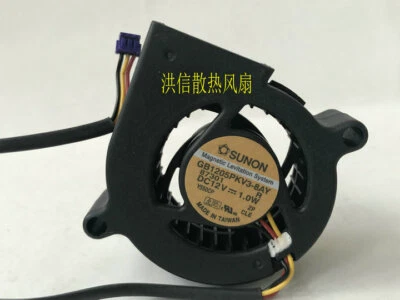 1 PCS  SUNON Fan GB1205PKV3-8AY DC12V 1.0W 5020   5CM projector cooling fan - Image 1 of 4