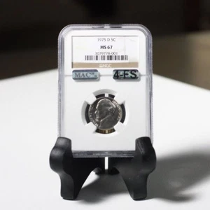 1975 D Jefferson Nickel NGC & MAC MS67 4FS ***Rev Tye's Stache*** #8001 - Bild 1 von 4