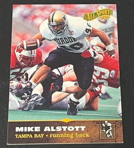 MIKE ALSTOTT ROOKIE 1996 TABELLONE CALCIO COLLEGIALE CARD PURDUE BUCANIERI - Foto 1 di 1