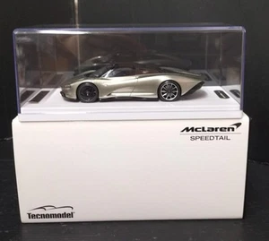 TECNOMODEL McLaren Speedtail 2019 T43-EX10C Maßstab 1:43 gold sehr schön - Bild 1 von 11