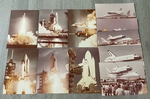 NASA Space Shuttle Photo Lot Of 11 Kodak Photos Launch And Landing 3.5x5” CV JD - Imagen 1 de 19