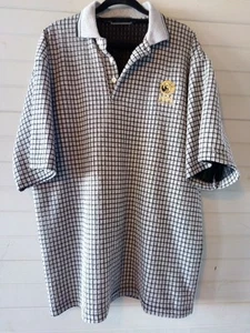Vintage Versace Jeans Couture Men's Black And Grey Polo Shirt Sz M - Bild 1 von 4