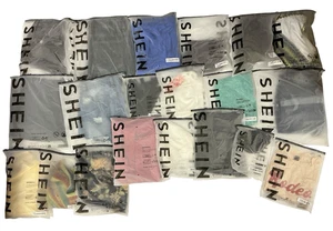 Clothing Resellers Lot 20 PIeces Women's Shein Bottoms Tops & More NWT Sealed - Picture 1 of 3