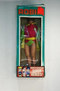 Figura de acción vintage Mego ROBIN 8 pulgadas con caja - Imagen 1 de 8
