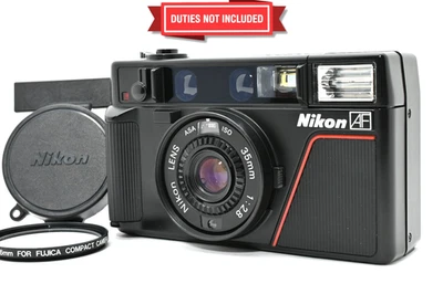 ISO1000【MINT】Nikon L35 AF ISO 1000 Pikaichi 35mm Film Camera From Japan - Image 1 of 4