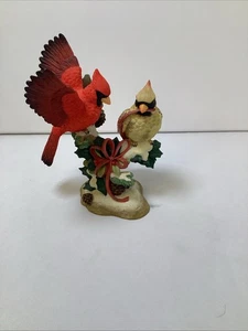 Lenox Cardinals männliche und weibliche Wintergrüße 6,5 Zoll groß - Bild 1 von 4