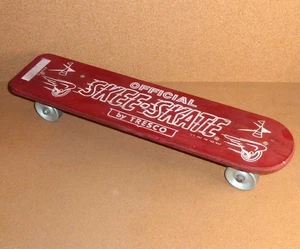 VTG Skee Skate Wooden Sidewalk Surfboard Skateboard 1960s VERY NICE TRESCO - Picture 1 of 13