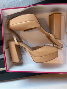 Vince Camuto Patrissya Plateau-Pump mit Knöchelriemen Größe 9,5 NEU MIT KARTON - Bild 1 von 8