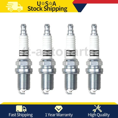 Champion Spark Plug Spark Plug Fits 2012 2013 2014 2015 2016 2017 Hyundai Accent - Image 1 of 4