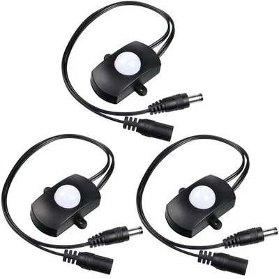 6 Pieces DC 5V-24V 5A PIR Motion Activated Sensor Light Switch Occupancy Moti... - Image 1 of 4