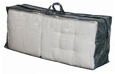 LESLI LIVING SCHUTZHÜLLE SCHUTZ HÜLLE KISSEN SCHUTZ STUHLKISSEN MÖBELSCHUTZHÜLLE 125X32X50 CM