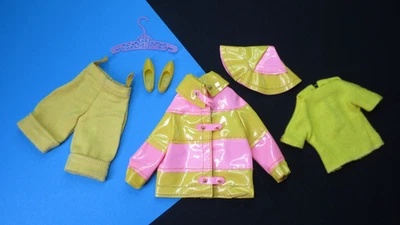 ** Vintage Barbie FRANCIE - Clone Pink & Yellow Version - CLAM DIGGERS #1258 HTF - Image 1 of 4