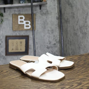 A New Day Nina Damen-Sandalen H-Band Pantoletten 92244961 weiß 12M - Bild 1 von 10