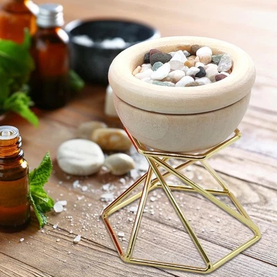 Duftdiffusor, Mini-Stein-Diffusor, kreativer, langlebiger Kunst-Holz-Diffusor, - Image 1 of 4