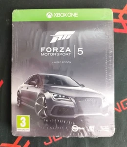 Forza Motorsport 5 Limited Edition Steelbook Xbox One Video Game (NEW) - Picture 1 of 8