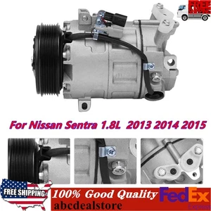 AC A/C Air Conditioner Compressor W/Clutch For 2013 2014 2015 Nissan Sentra 1.8L - Bild 1 von 11