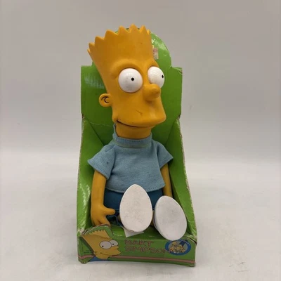 Boneca vintage 1990 Bart Simpson 11" Fox Groening DanDee The Simpsons brinquedo! - Imagem 1 de 4