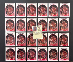 SCOTTIE PIPPEN Bulls NBA HOF 1989-90 Hoops Card #244 - 25 Count Lot - #V070625H - Imagen 1 de 1