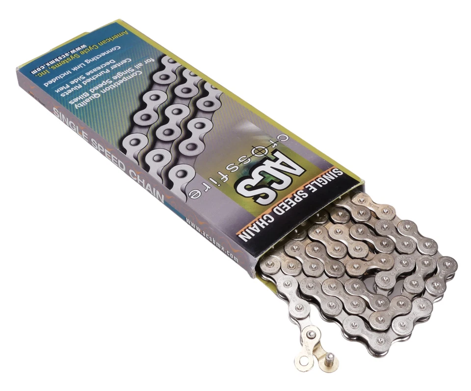 ACS Crossfire Chain - 106l 3/32" Nickel