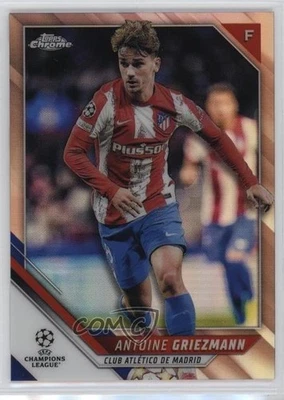 2021-22 Topps Chrome UCL Rose Gold Refractor /125 Antoine Griezmann #171 - Image 1 of 2