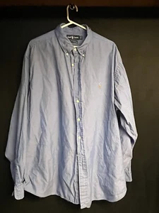 Polo Ralph Lauren Yarmouth Casual Button Down Blau 18-36 (XXL) - Bild 1 von 7