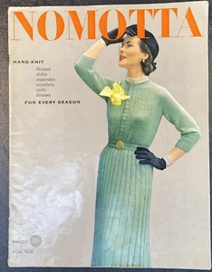 Vintage 50s Fashion - Nomotta Knitting Magazine - VOL 117 1954 - Bild 1 von 11