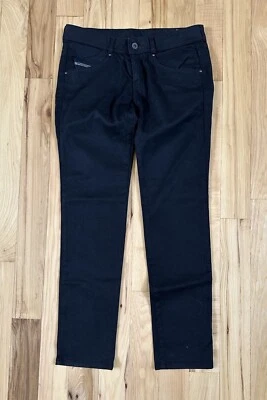 DIESEL CLUSHY WASH 008A8_STRETCH Black Denim Low Rise Jeans SIZE W 28 L30 - Image 1 of 4