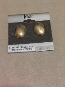 Vintage New Old Stock Verité SS Vermeil SS Ohrringe Posten - Bild 1 von 3